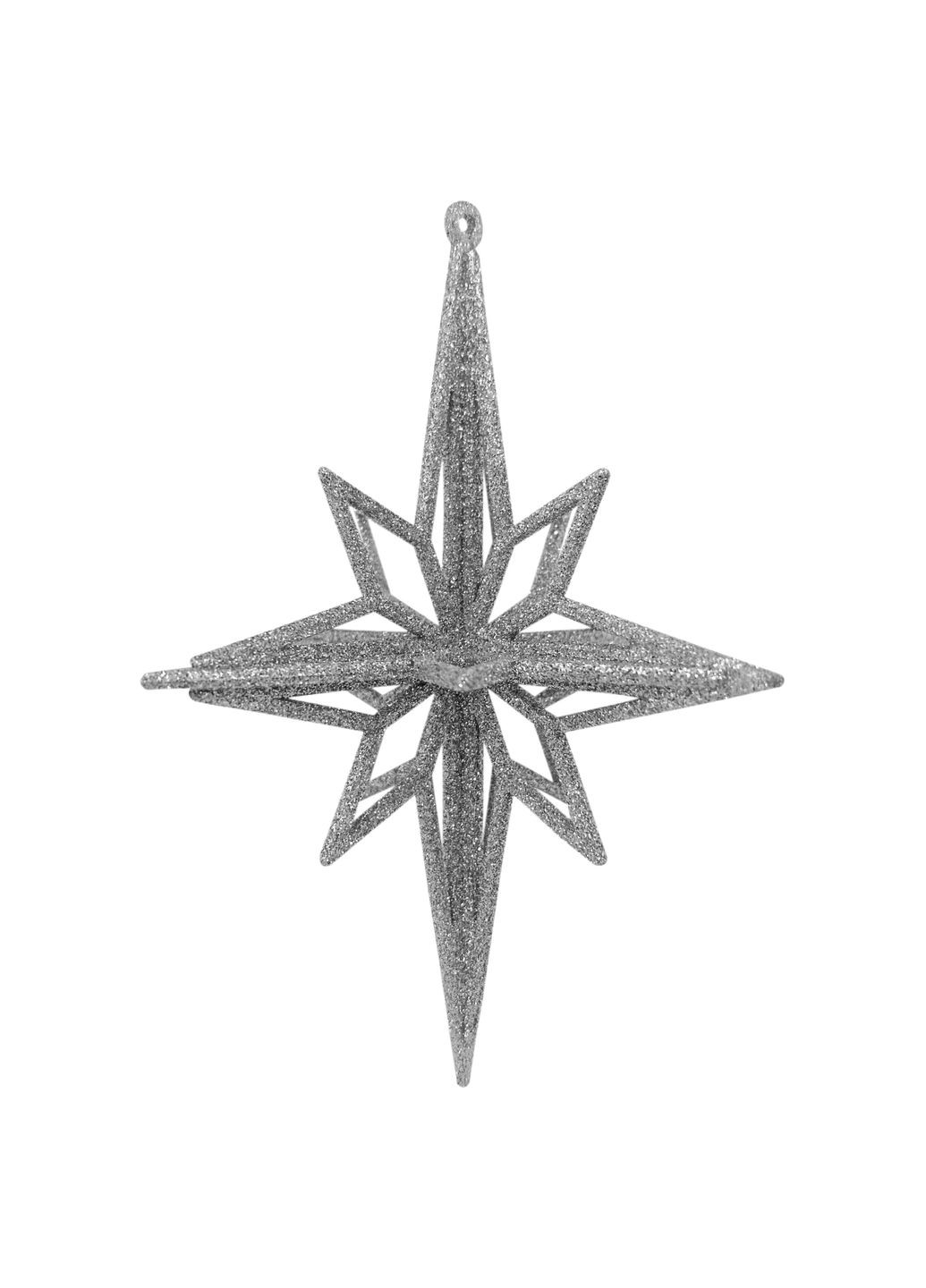 Елочная игрушка Ромб малый 11х11х14 см белый MIS LT (365627112)