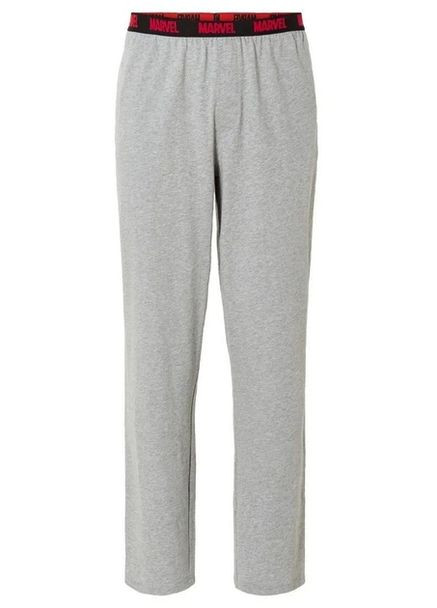 Піжамні штани бавовняні з кишенями для чоловіка Marvel 450521 сірий Disney (369886302)