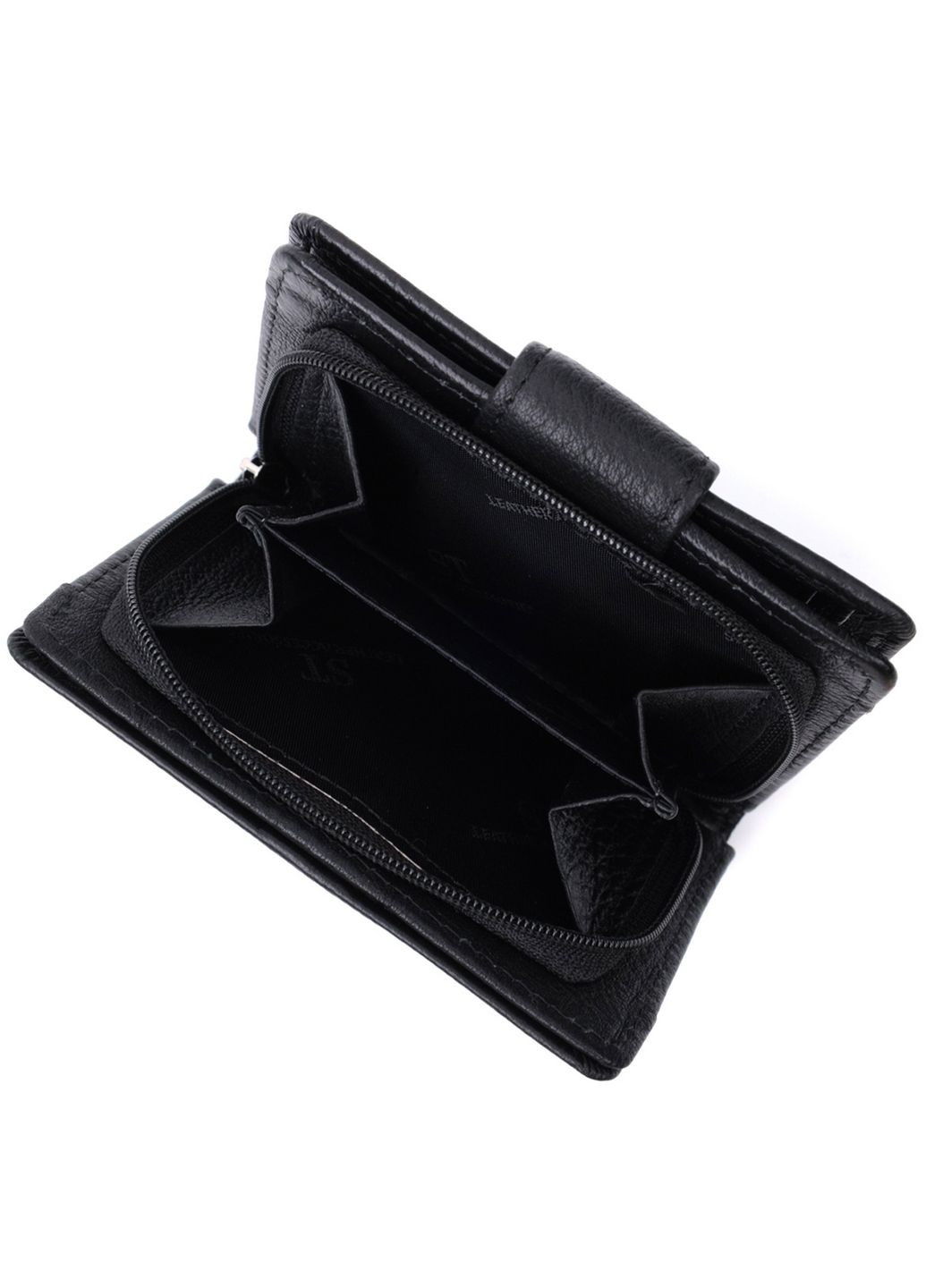 Жіночий шкіряний гаманець 10х11,5х2,5 см st leather (315872079)