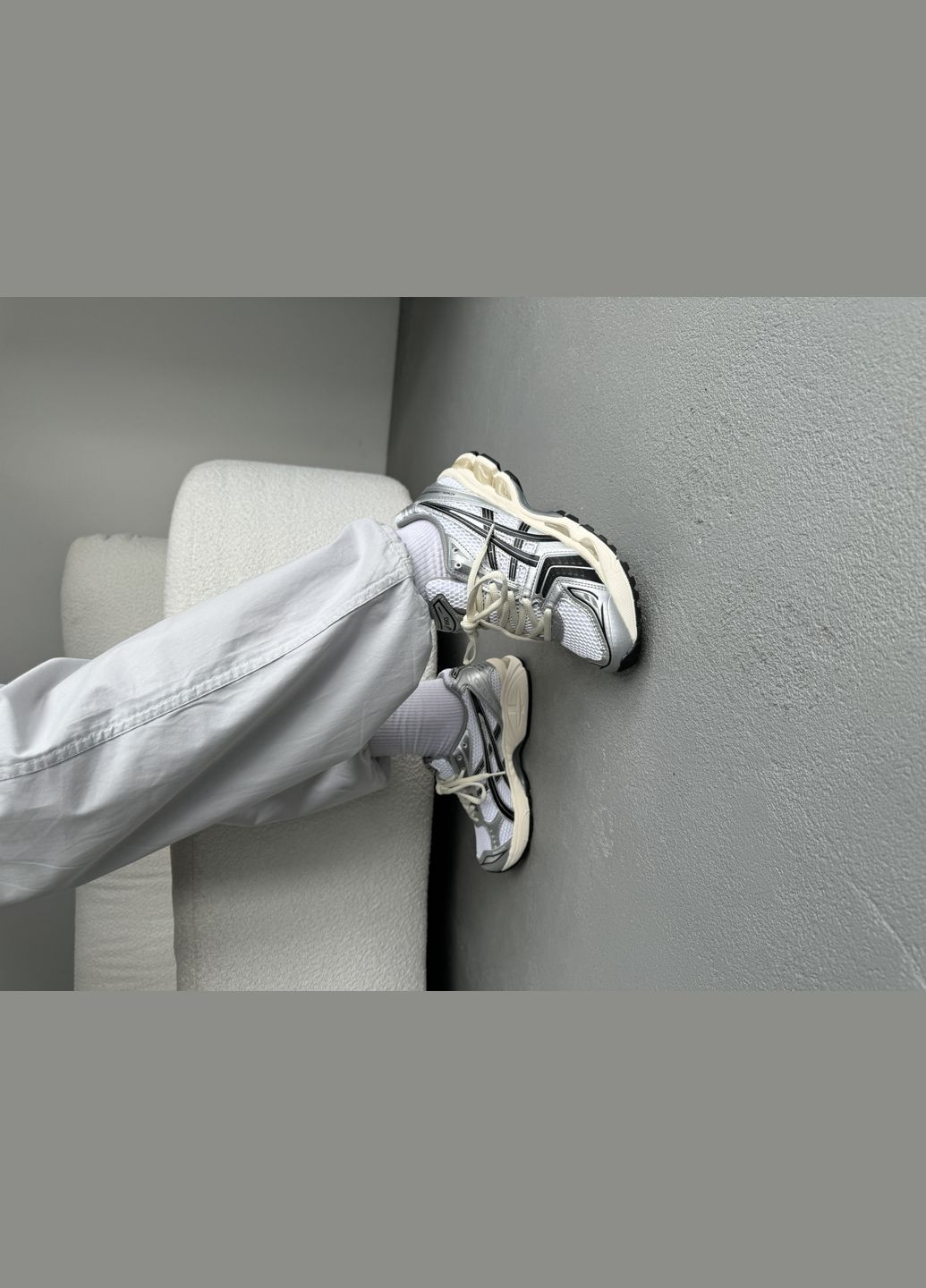 Кроссовки женские и мужские Asics Gel-Kayano 14 gray | Асикс Гель-Каяно 14 серые No Brand серые демисезоны (316231443)