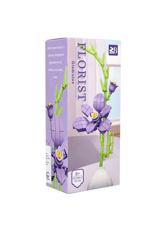 Дитячий конструктор Gladiolus 33045-11 серії "Florist", 122 деталі Bambi (392981005)