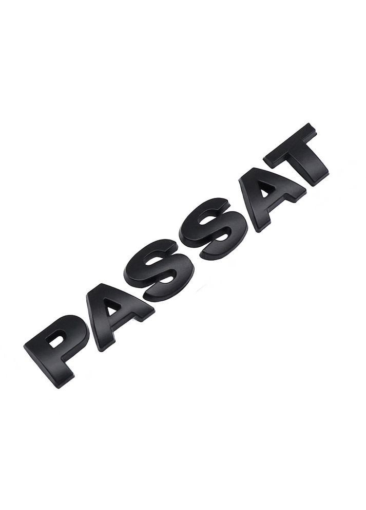 Емблема напис (для ) Чорна 115х16 мм (на скотчі) 3B0853687 Volkswagen Passat (369610438)