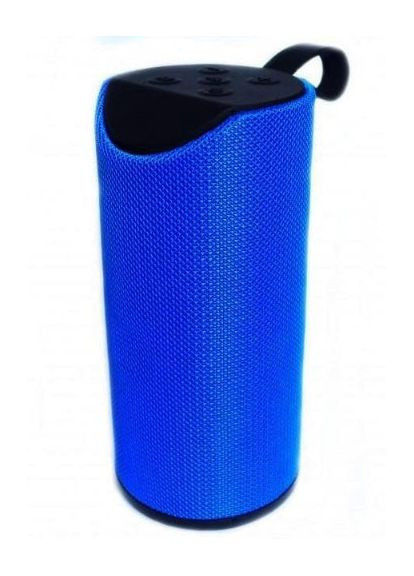 Портативная Bluetooth колонка 113 беспроводная переносная колонка с влагозащитой бумбокс Синяя TG (296925548)