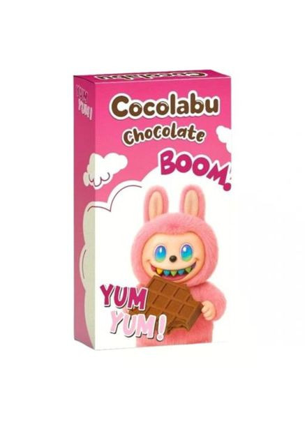 Шоколад Лабубу Cocolabu Chocolate Boom pink 70г. No Brand (370021891)