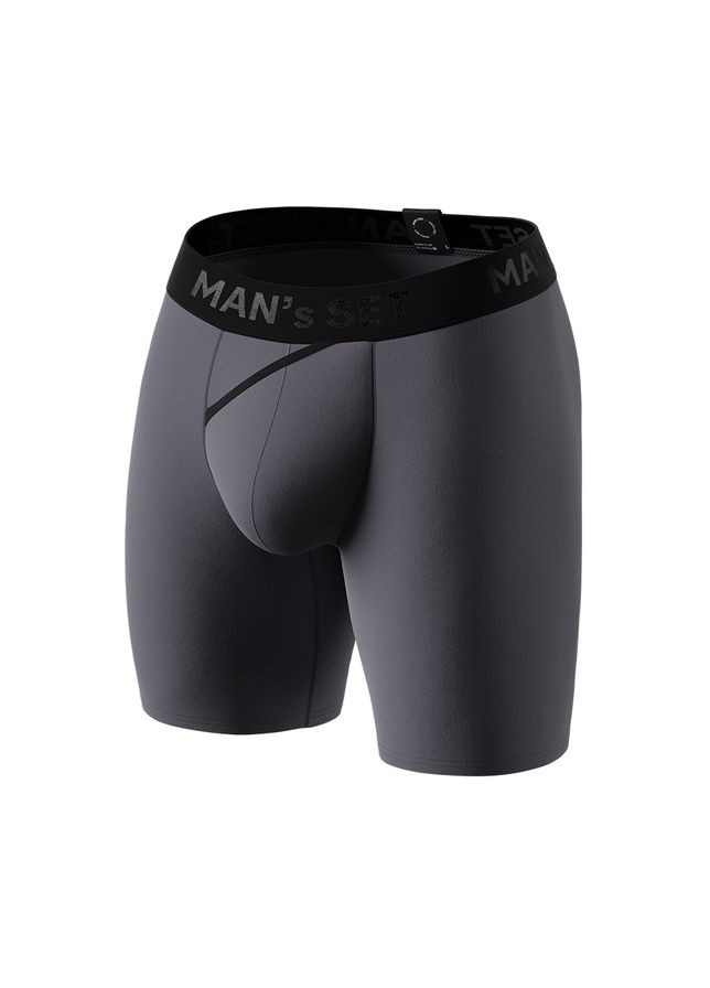 Чоловічі анатомічні боксери з бавовни,, BST140-10 MAN's SET Anatomic Long 2.0, Black Series (366575258)