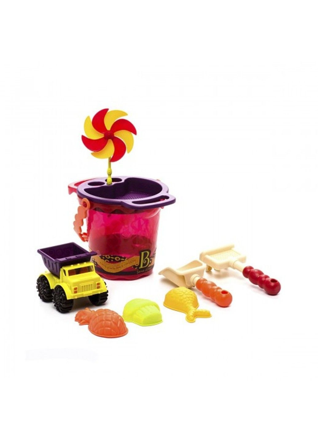 Набор для игры с песком и водой - ведерко манго Battat (331173483)
