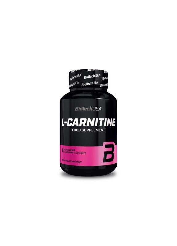 Жироспалювач L-Carnitine 1000 mg, 30 таблеток Biotech (327040677)
