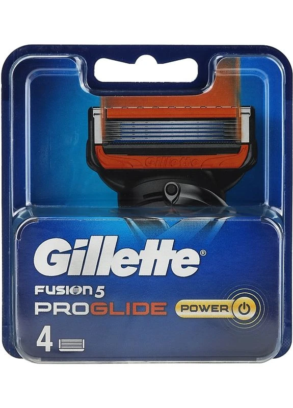 Змінні касети для гоління, 4 шт. Fusion5 ProGlide Power 4шт (2-1037923) Gillette (369789587)
