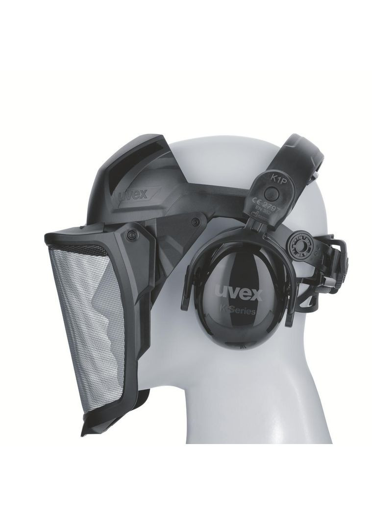 Сітчастий козирок pheos із навушниками K1P Uvex (361949551)