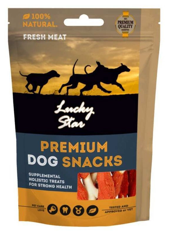 Premium Dog Snacks - Лакомство Мягкая куриная голень с кальциевой костью для собак 85 г (4820281500107) Lucky Star (327055251)