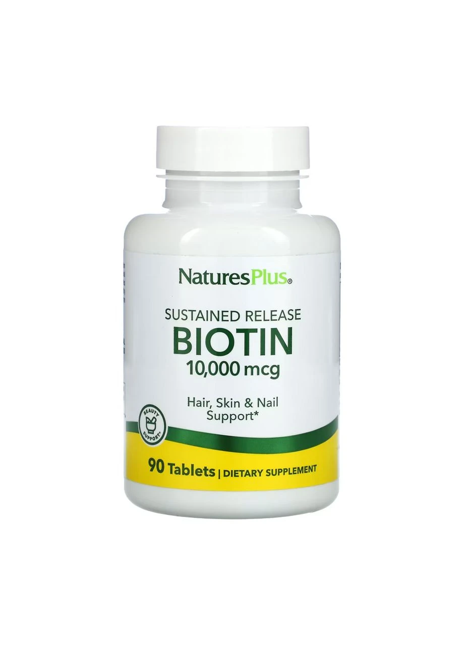 Biotin 10000 mcg - 90 tabs Nature's Plus (392264473)