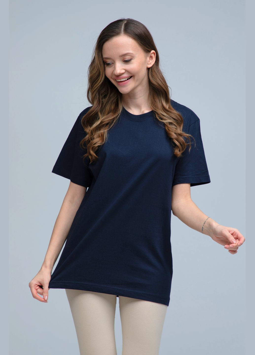 Женская футболка глубоко темно-синяя STEDMАN UNISEX Stedman CLASSIC-T - (322767066)