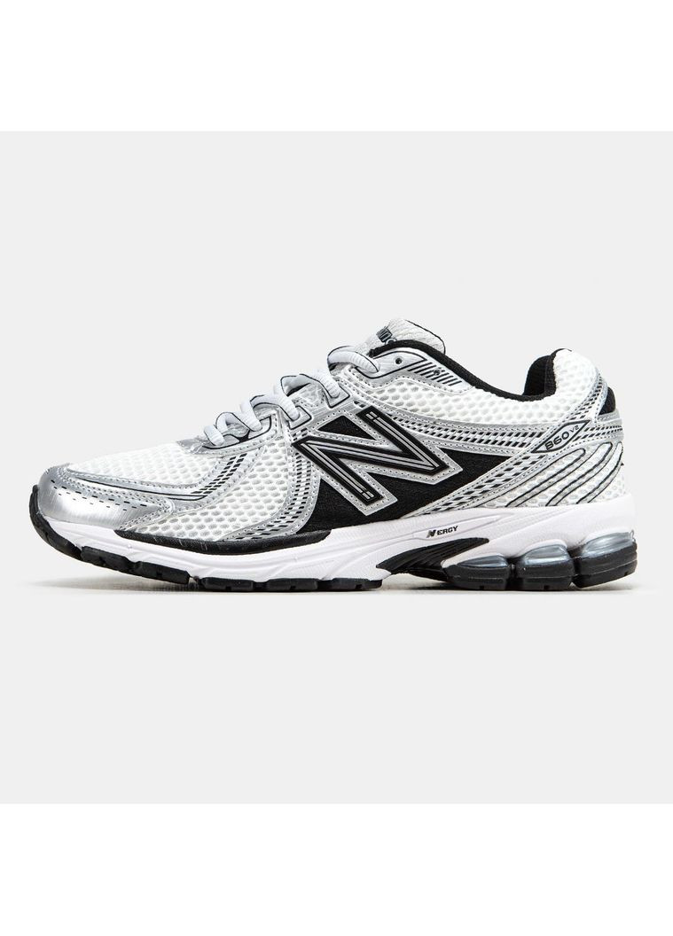 КРОСІВКИ ЖІНОЧІ NEW BALANCE 860V2. WHITE SILVER НЬЮ БЕЛАНС 860V No Brand білі демісезони (367166794)
