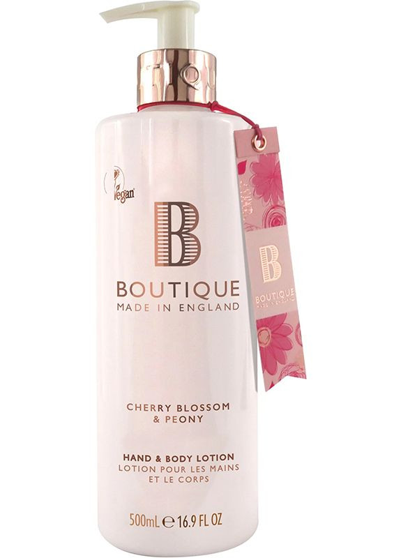 Лосьйон для рук і тіла Cherry Blossom & Peony, 500 мл Boutique (352182559)