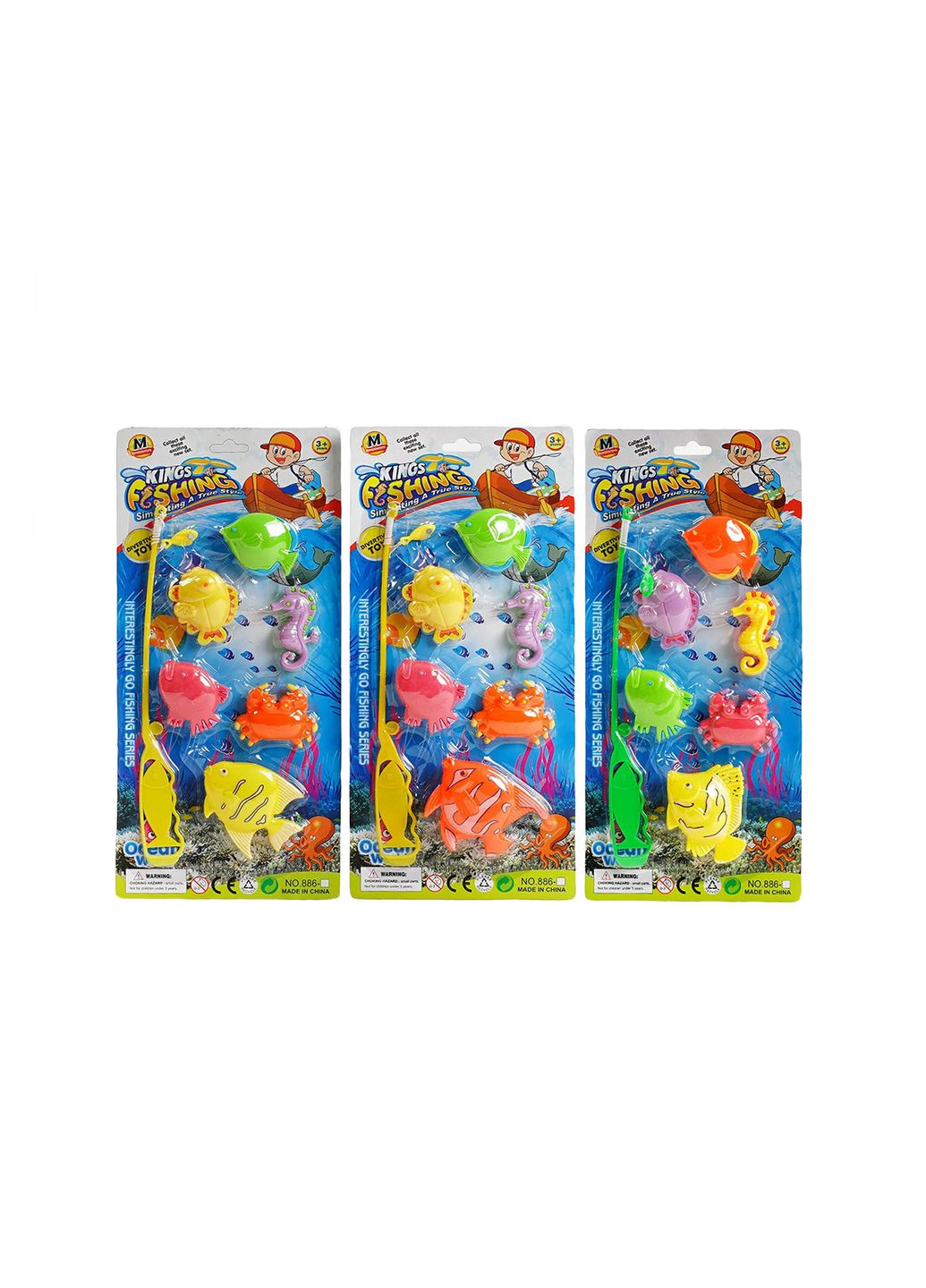 Игровой набор – рыбалка с магнитом цвет разноцветный ЦБ-00248661 No Brand (293484766)