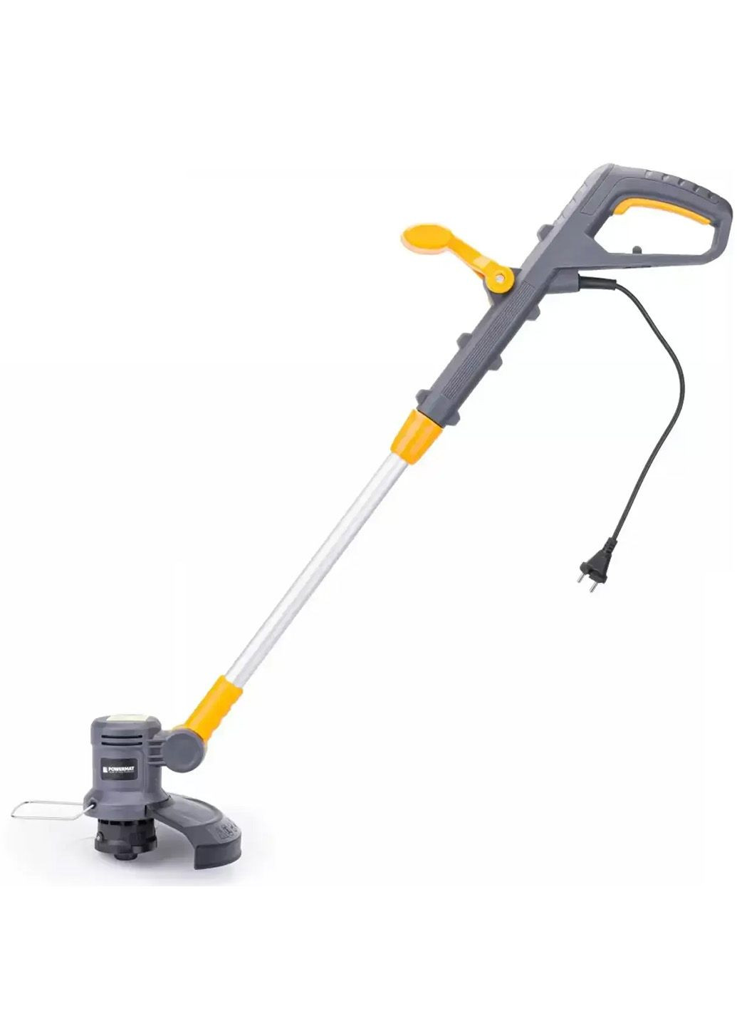 Електричний садовий тример для трави та газону ручний з телескопічною ручкою для городу Powermat MT1400 (345707507)