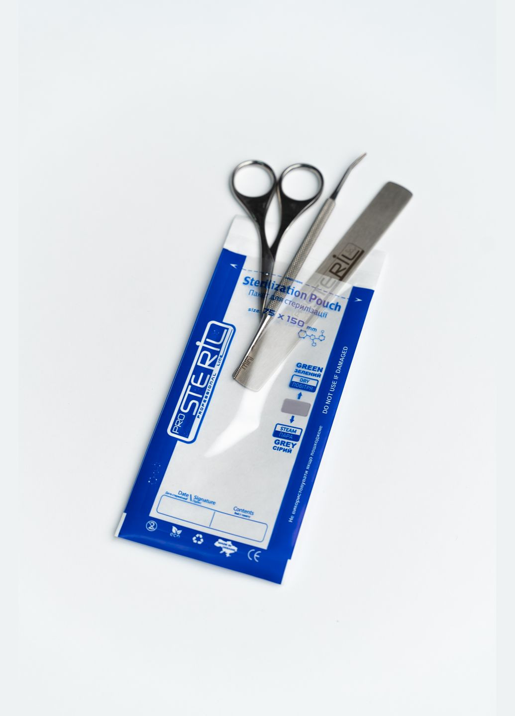 Крафт-пакеты комбинированные 75*150 мм для стерилизации (100шт/уп) ProSteril (306442471)