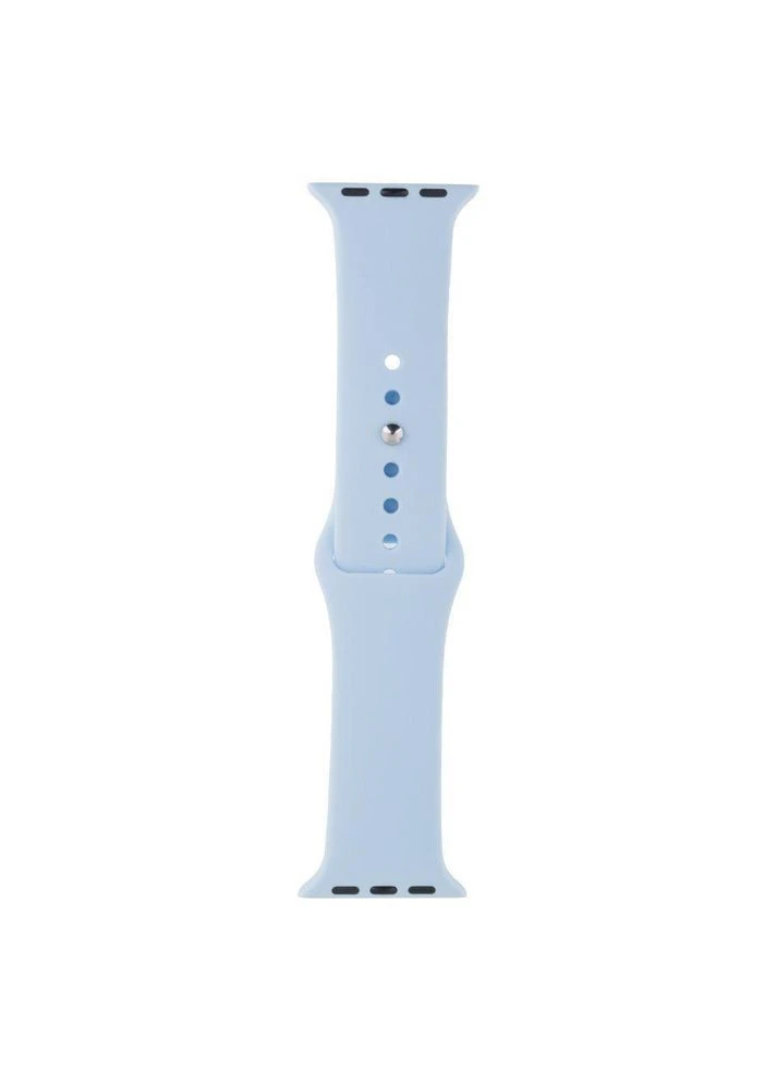 Ремінець для Apple Watch Band Silicone One-Piece Size-S 38/40/41 mm 57.Denim Blue No Brand (391207713)