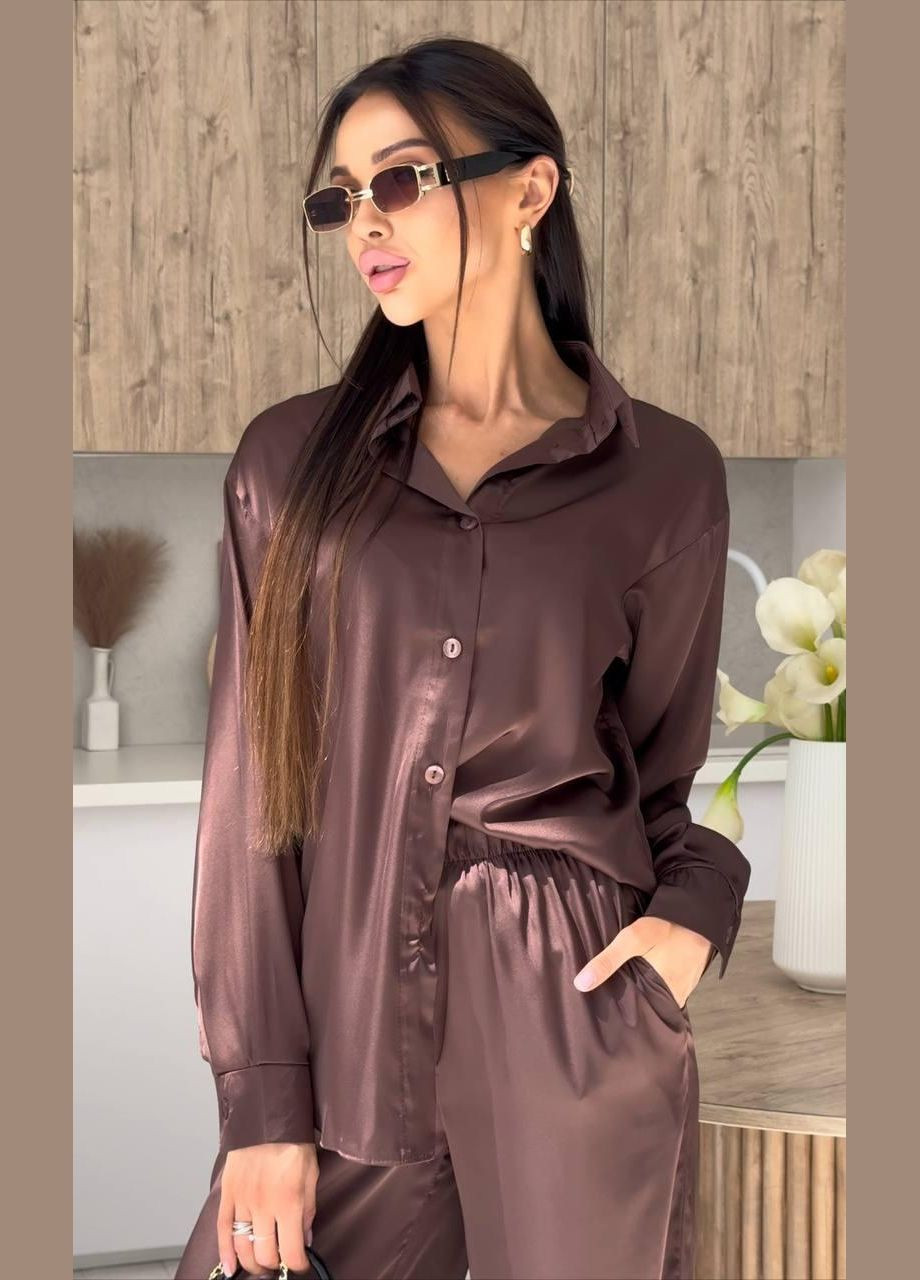 Костюм женский - домашний на пуговицах JUGO Atelier № 052 (328000447)