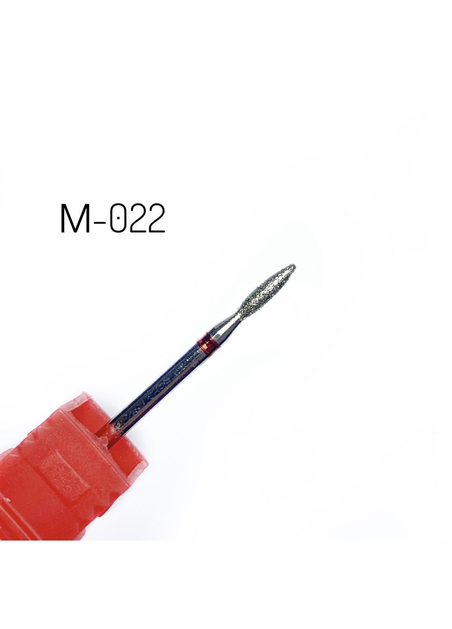 Фреза Полум'я червоне М-022 Ноготок (303358138)