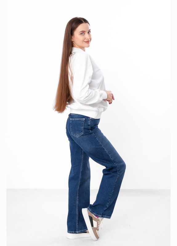 Синяя демисезонная джинсы женские (демисезон) (p-16121) Носи своє 16131