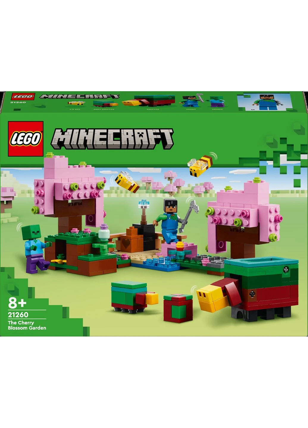 Конструктор Minecraft Квітучий вишневий сад, 304 деталі () Lego 21260 (328395143)