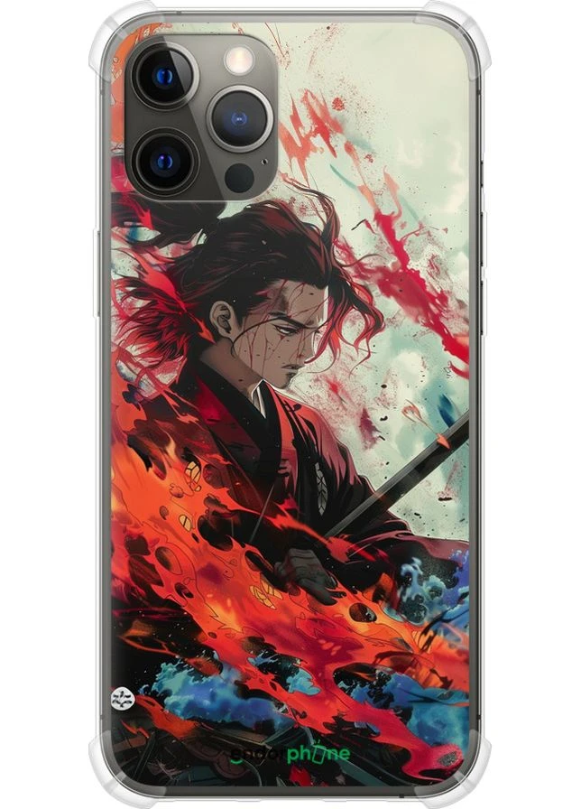 Чохол на iPhone 12 Pro Max Битва стихій "6110sp-2054-70447" Endorphone (387684041)