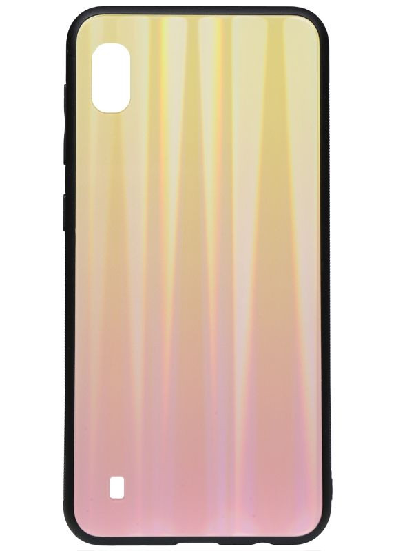 Чехол-накладка Aurora Print Glass Case Samsung Galaxy A10 Pink Toto (301836268)