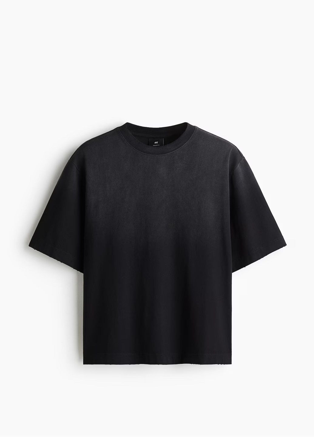 Чорна футболка H&M