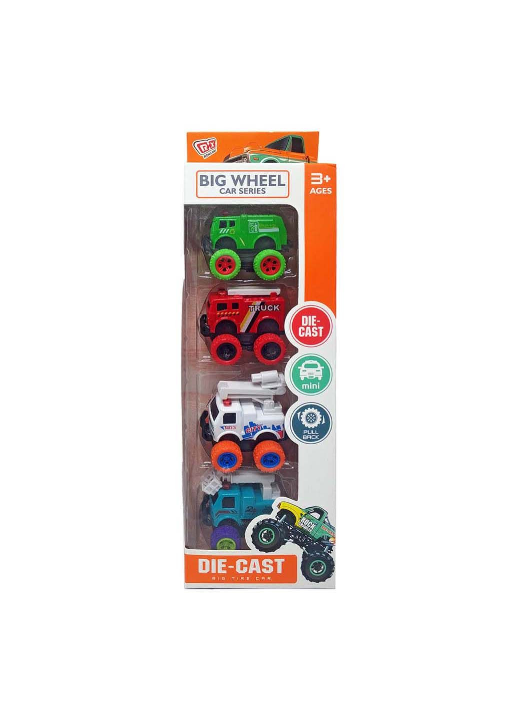 Набор игрушечных машинок Городские спасатели JM52243 4 машинки в комплекте Shantou (293939914)
