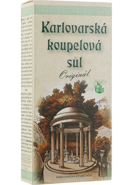 Сіль для ванни з гарячого джерела 72°C із ефірними оліями - Original 300g (837029-31338212) Vridlo (368739845)
