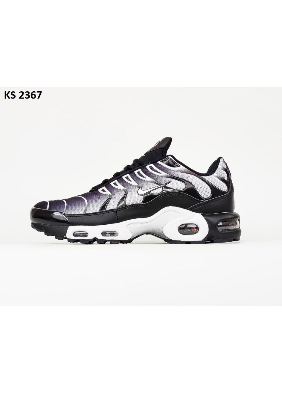 КРОСІВКИ ЖІНОЧІ NIKE AIR TN MAX PLUS BLACK WHITE НАЙК АІР МАКС ТН ПЛЮС No Brand чорні демісезони (367168183)