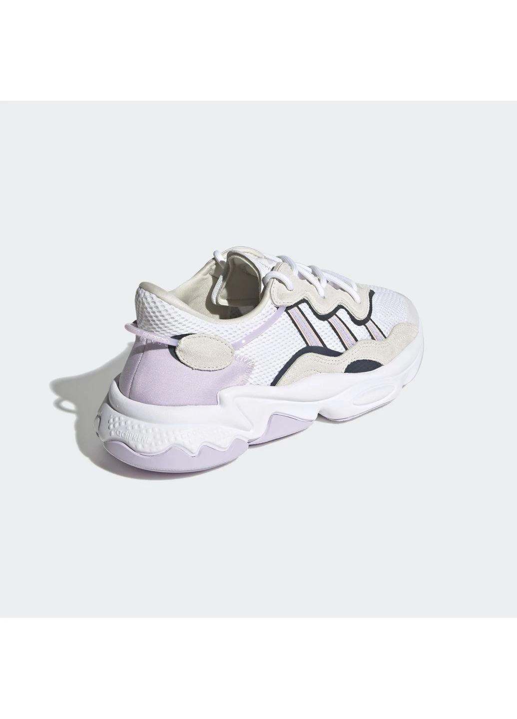 Кроссовки Ozweego White Fy3129 adidas белые демисезоны (398084362)
