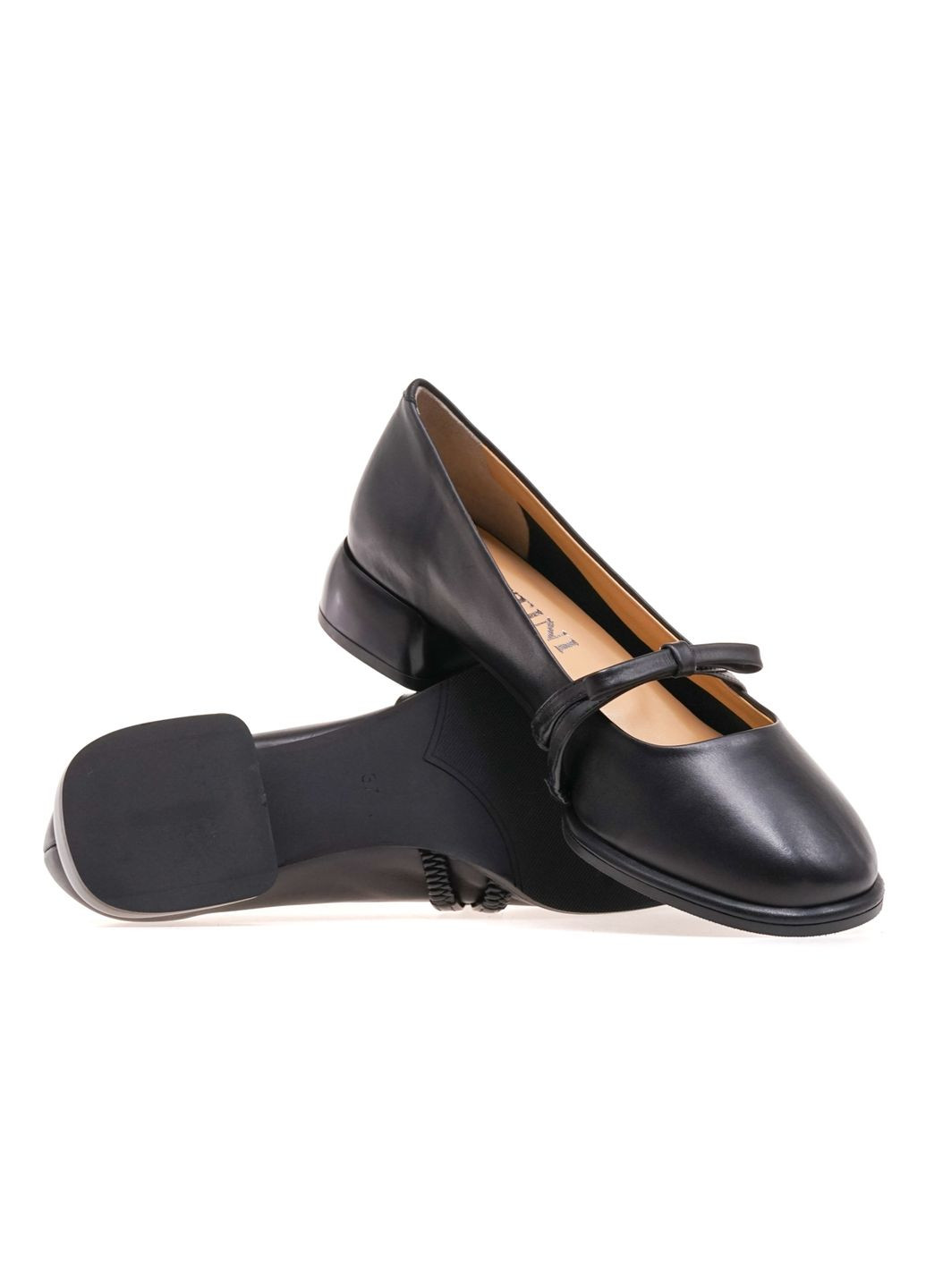 Lottini Туфлі жіночі 53-LT528/200 чорний з натуральна шкіра, — демісезон (300092993)