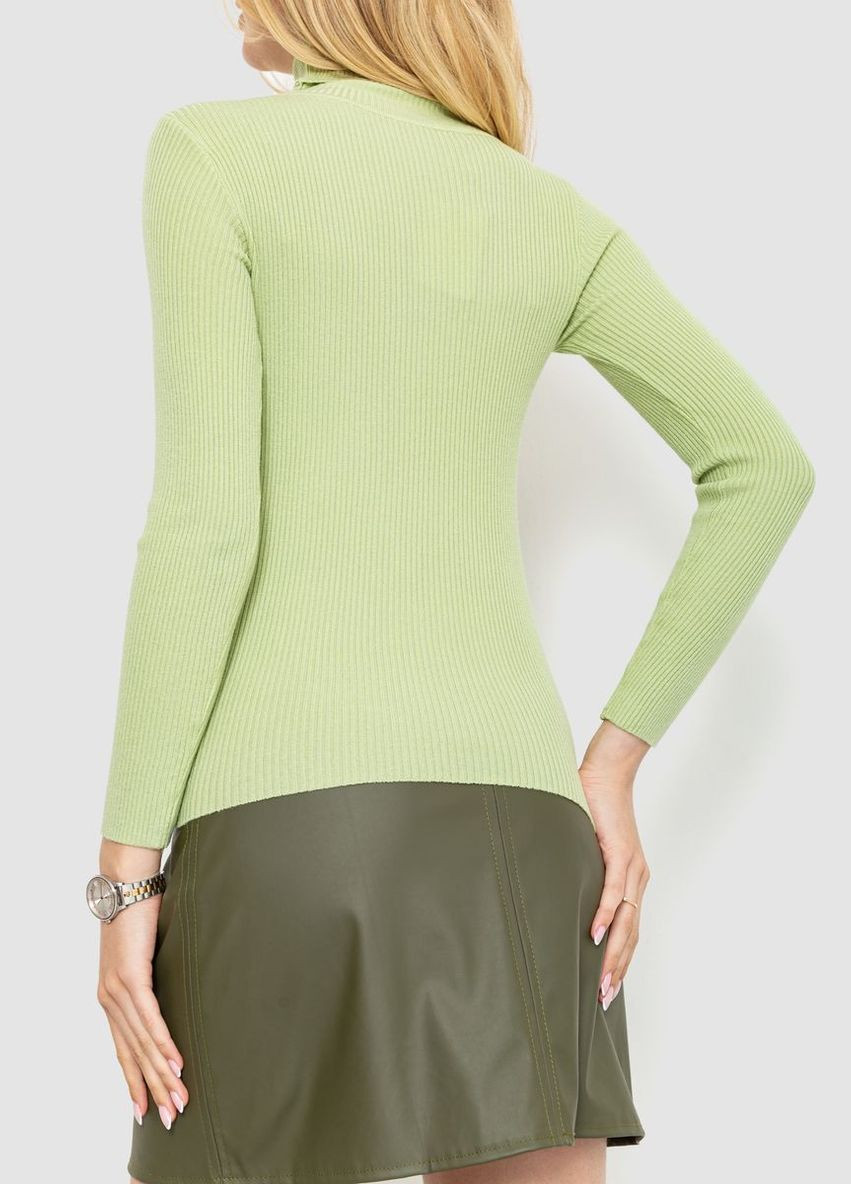 Гольф жіночий базовий в рубчик, колір фісташковий, 204R001-1 Ager (288751639)