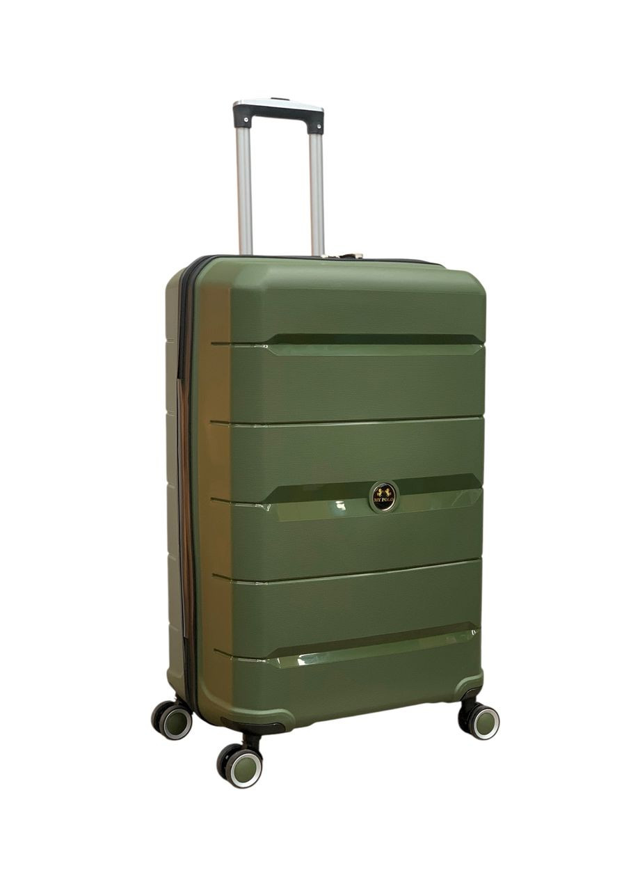 Чемодан Турция (L) Полипропилен На 4-х Двойных Колесах 100л PP013-L MY Polo (335032846)