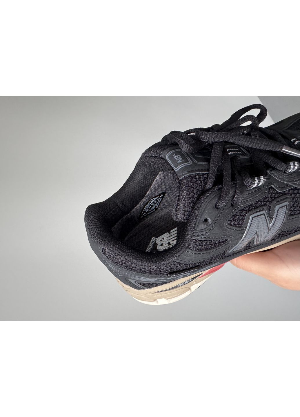 Чорні Осінні кросівки чоловічі new balance 740 thinsulate black beige termo gore-tex | нью беланс 740 чорні бежеві термо No Brand