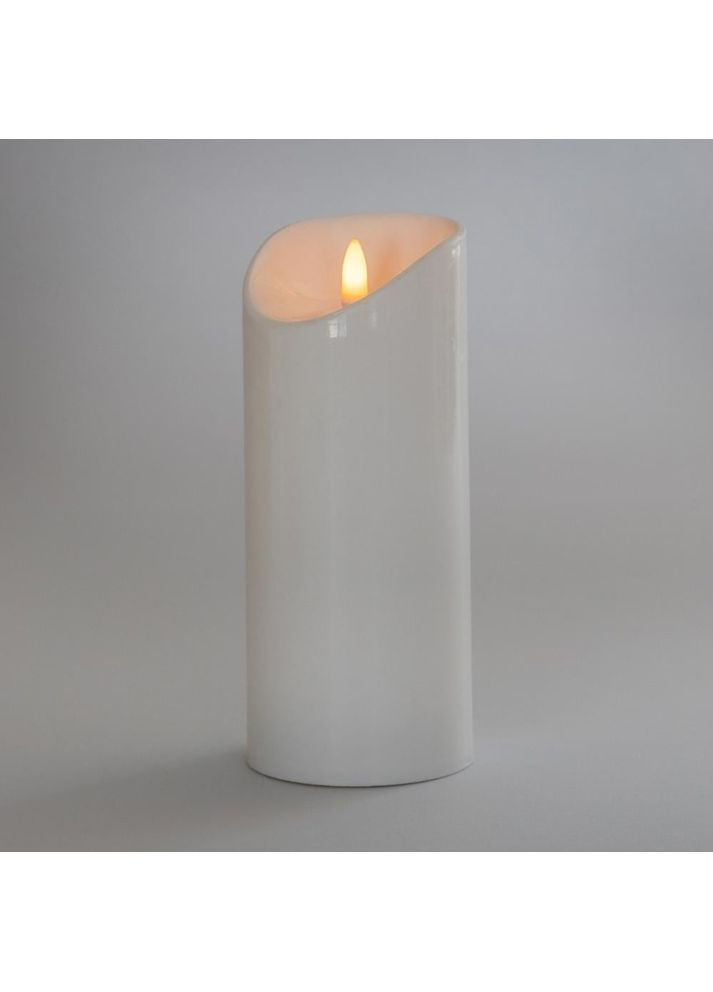 Набір свічок LED 17,5 см 3 шт. Білий ELISEY (366215049)