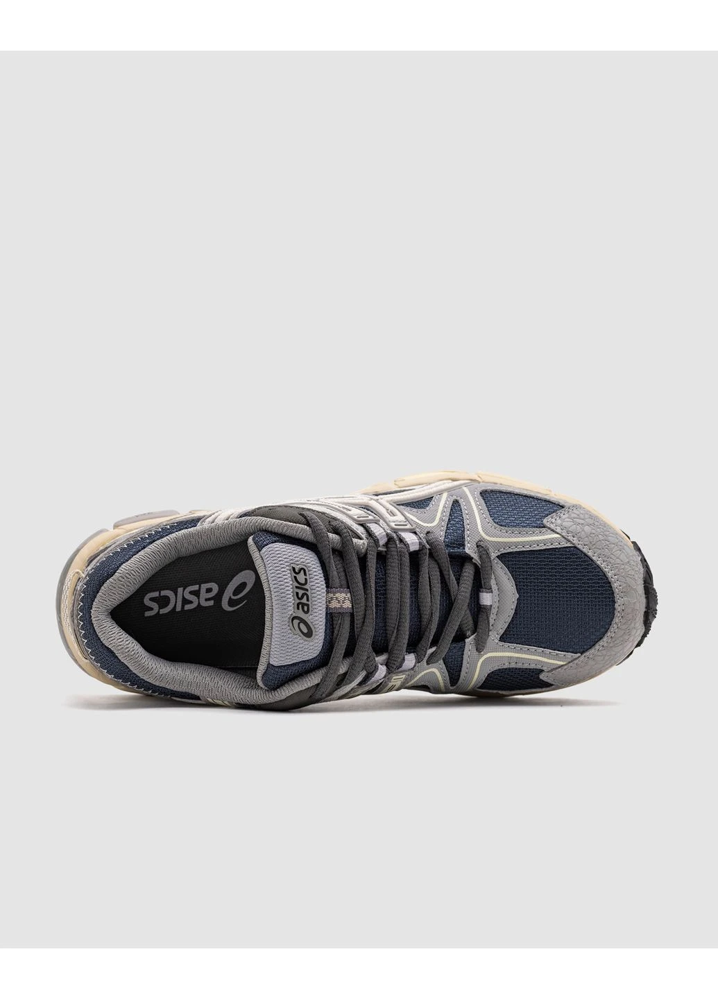 Сірі кросівки чоловічі asics gel kahana 8 grey blue асікс гель кахано 8 сірі демісезон No Brand