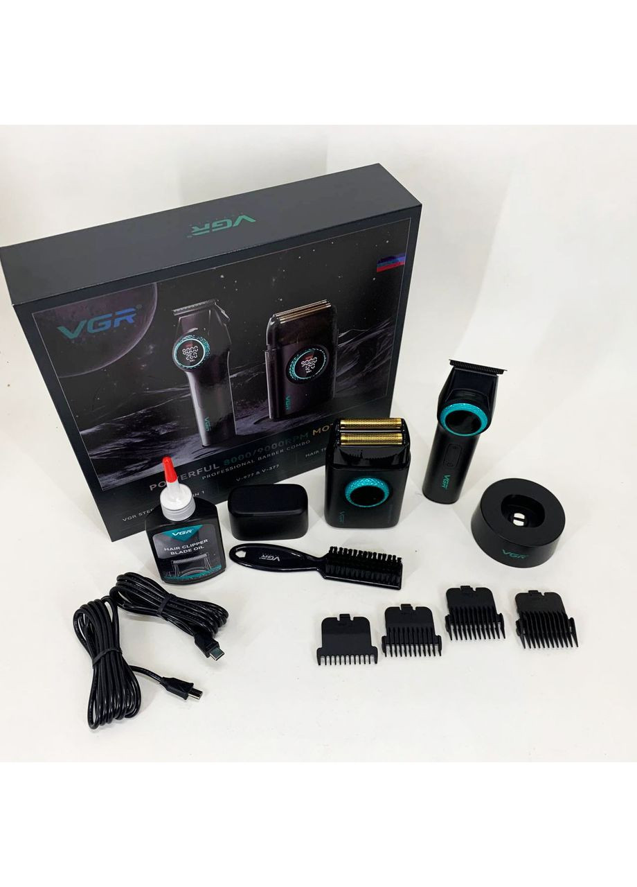 Комплект 2 в 1 V-977 V-377 BLACK VGR (364664274)