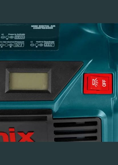 Компрессор RH-4260, автомобильный цифровой 12В. Ronix (333824705)