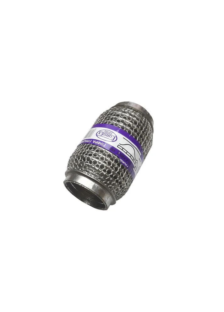 Гофра выхлопной трубы 76х100 3-х слойная wire meshed EuroEx (401017351)