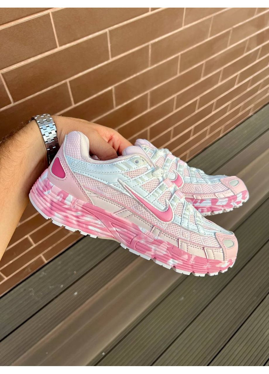 Рожеві Осінні кросівки чоловічі nike p6000 pink найк п-6000 No Brand
