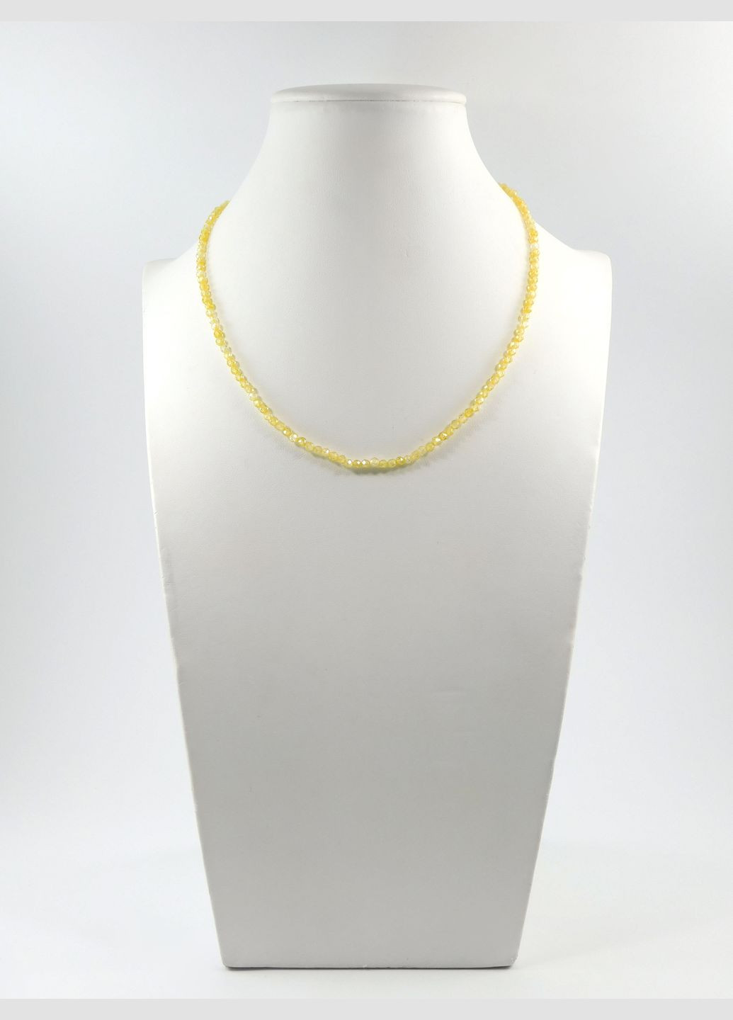 Эксклюзивное ожерелье Циркон, серебро Fursa fashion (322316557)