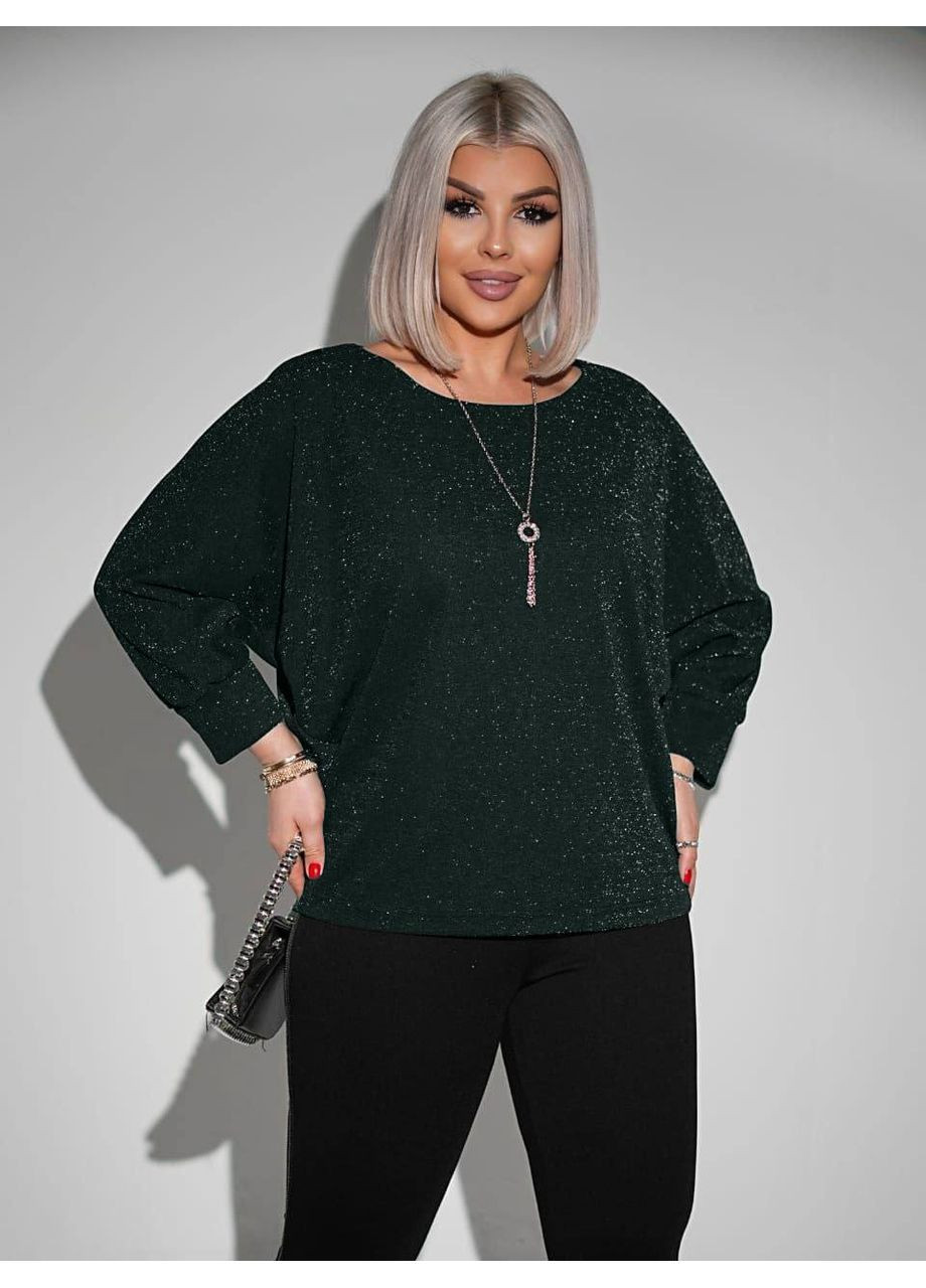 Жіноча трикотажна кофточка з люрексу No Brand (371410495)