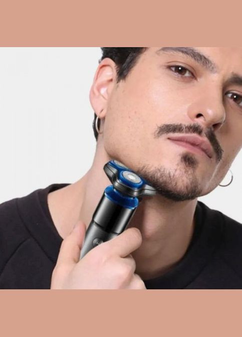 Электрическая аккумуляторная бритва с плавающими головками роторная электробритва VGR V-325 No Brand (323486416)