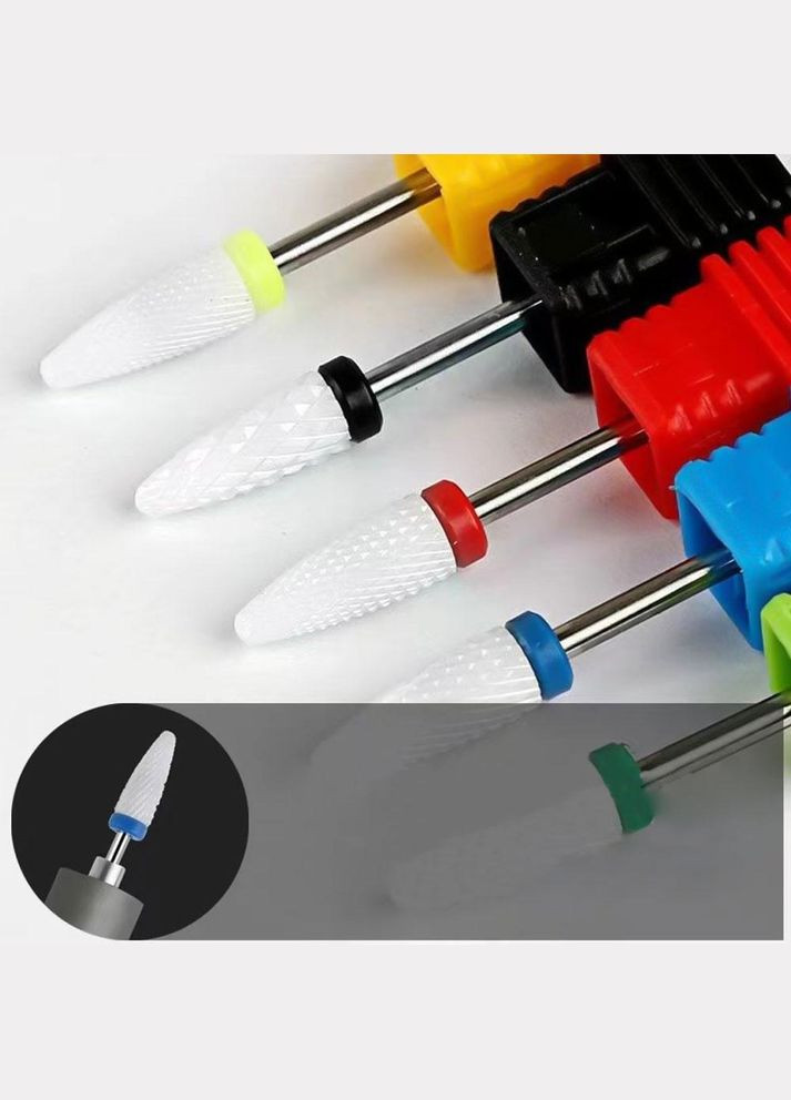 Керамическая маникюрная насадка для фрезера голубая (OK0030_2) No Brand (308995216)