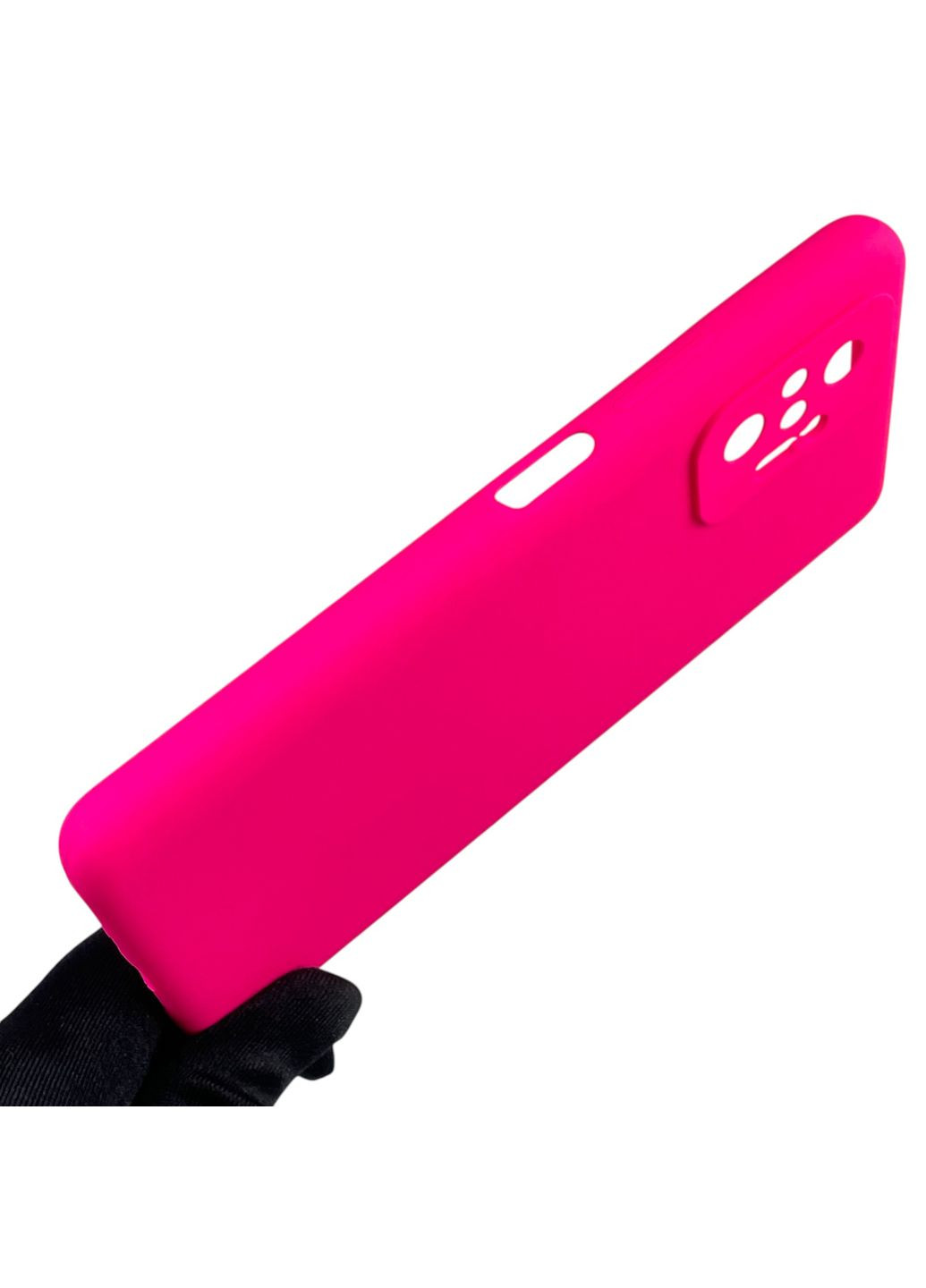 Чохол для Redmi Note 10 Pro 4G силіконовий з мікрофіброю нековзний на сяомі редмі нот 10 про 4г малиновий Xiaomi (366388585)