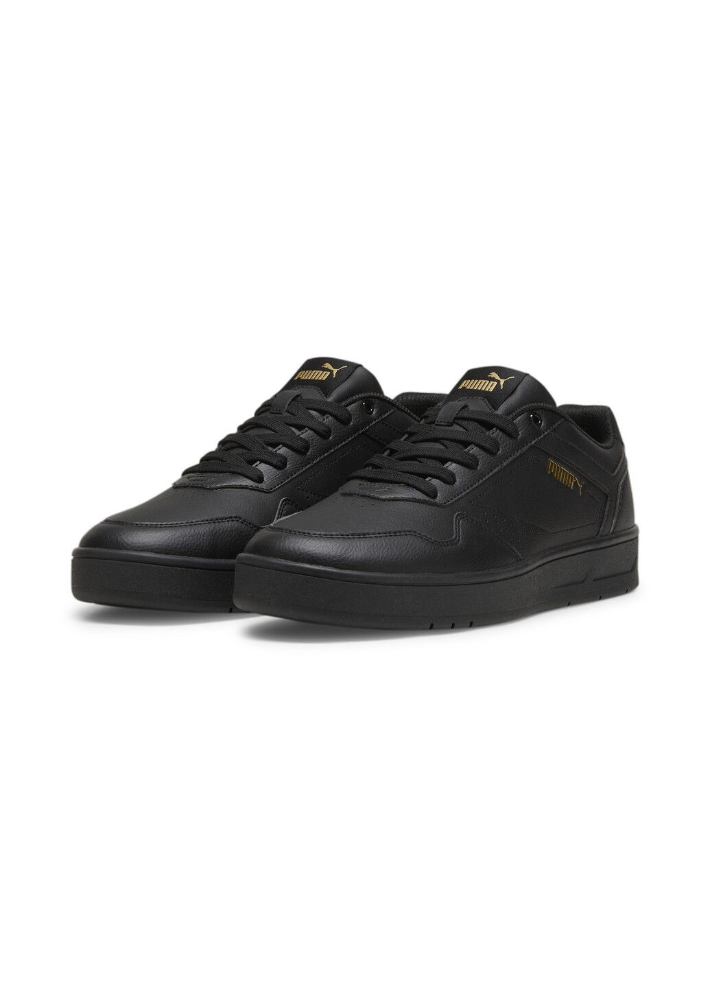 Черные всесезонные кеды court classic sneakers Puma