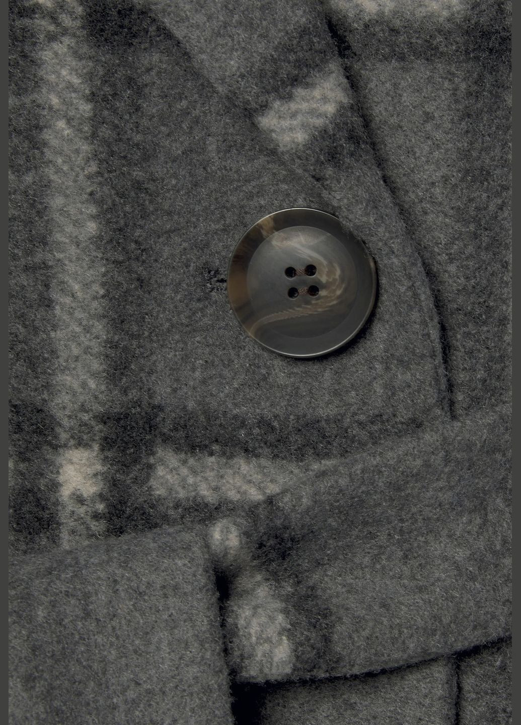 Темно-сіре демісезонне Пальто Lascana